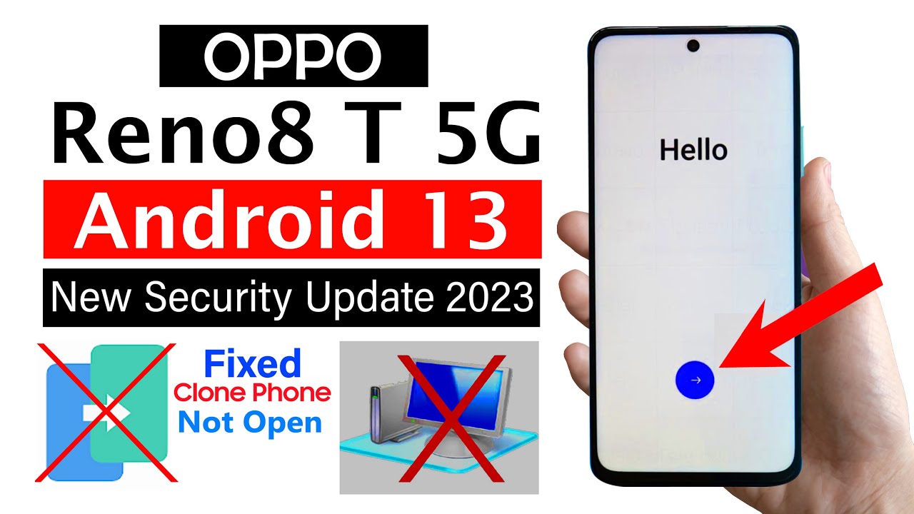 Oppo Reno8 T 5G :- FRP Unlock Android 13✅ Latest Update - (No Need Computer)