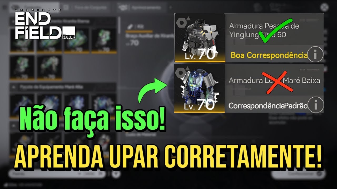 Arknights Endfield: PARE DE GASTAR ERRADO! Guia Definitivo de Equipamentos | FAÇA ISSO AGORA!