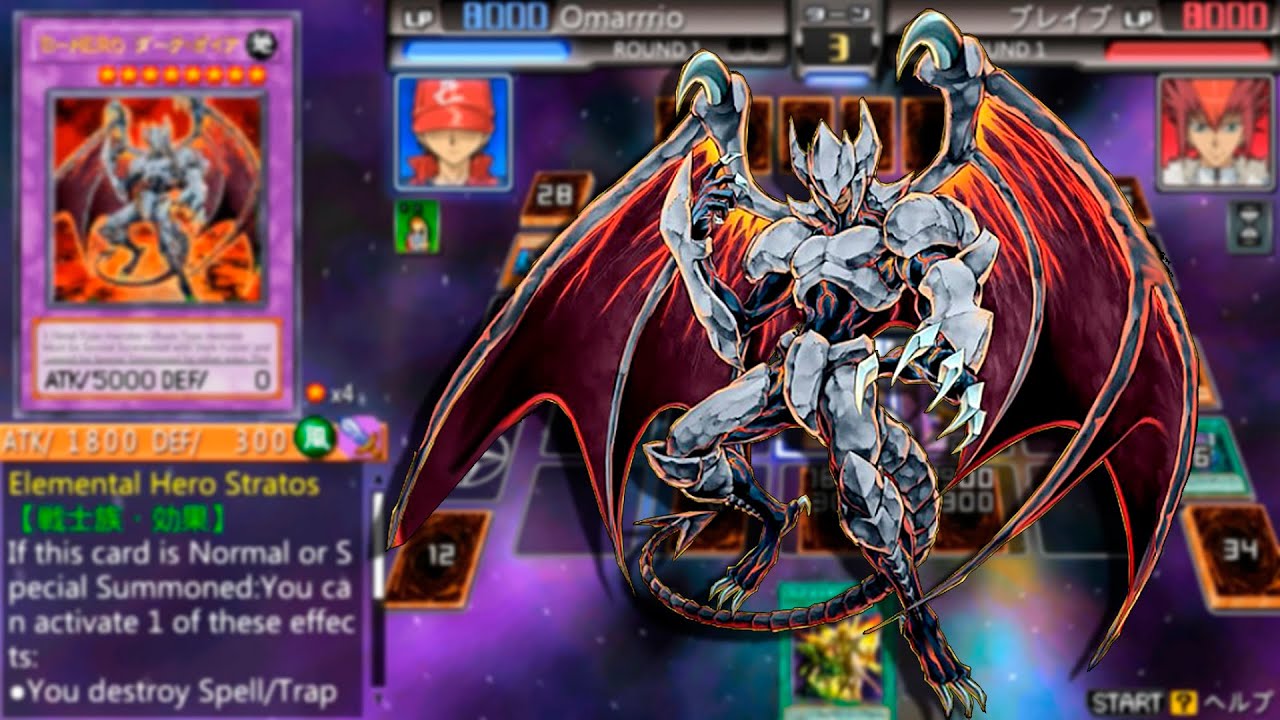 Yu-Gi-Oh! 5D's Tag Force 6 - Evil Hero Fast Duel! [Dark Gaia + Wild Cyclone]