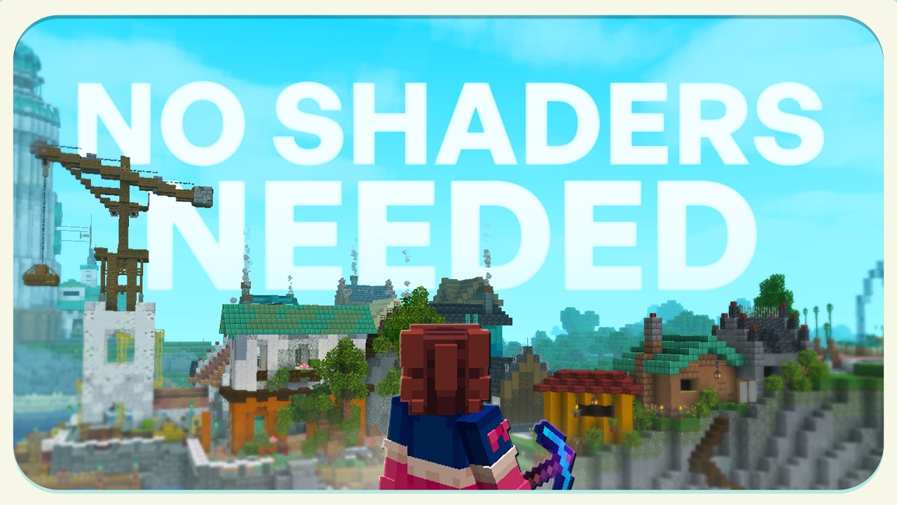 How I Make Vanilla Minecraft Look This Good