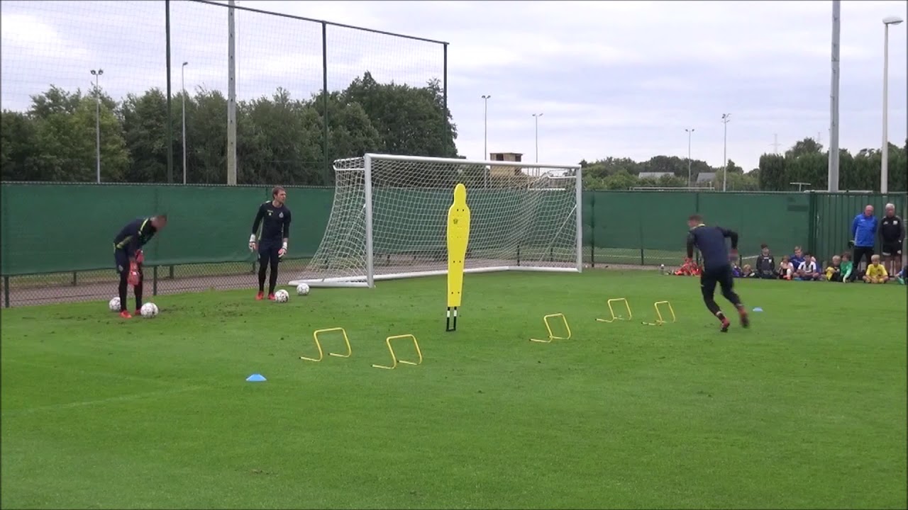 Goalkeeper trainingsession Waasland Beveren (10 july 2018 )
