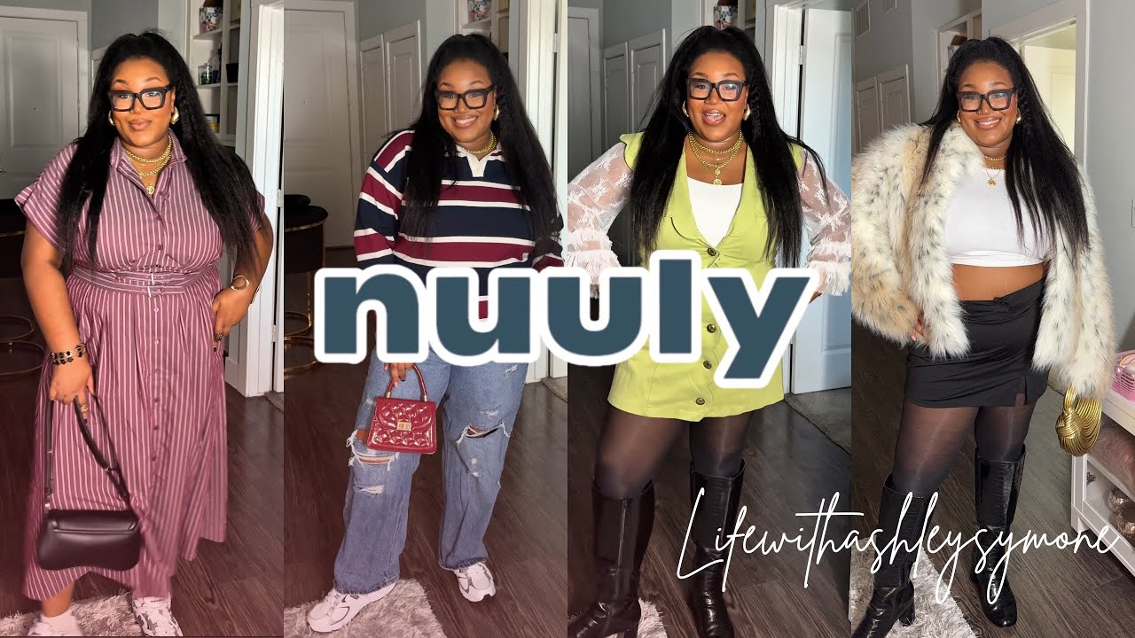 PLUS SIZE THANKSGIVING OUTFITS 2025 | Nuuly Unboxing | Plus Size 16/18 