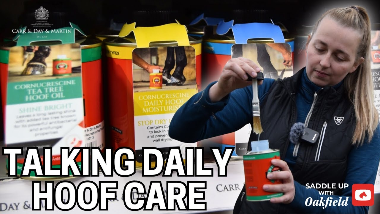 Talking Daily Hoof Care! Carr & Day & Martin Daily Hoof Care Range