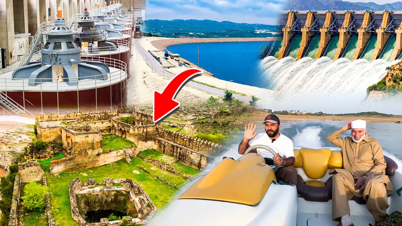 Finally Kashmir 🥰 Boating at Magla Dam, Mangla Fort - Mangla Power Project