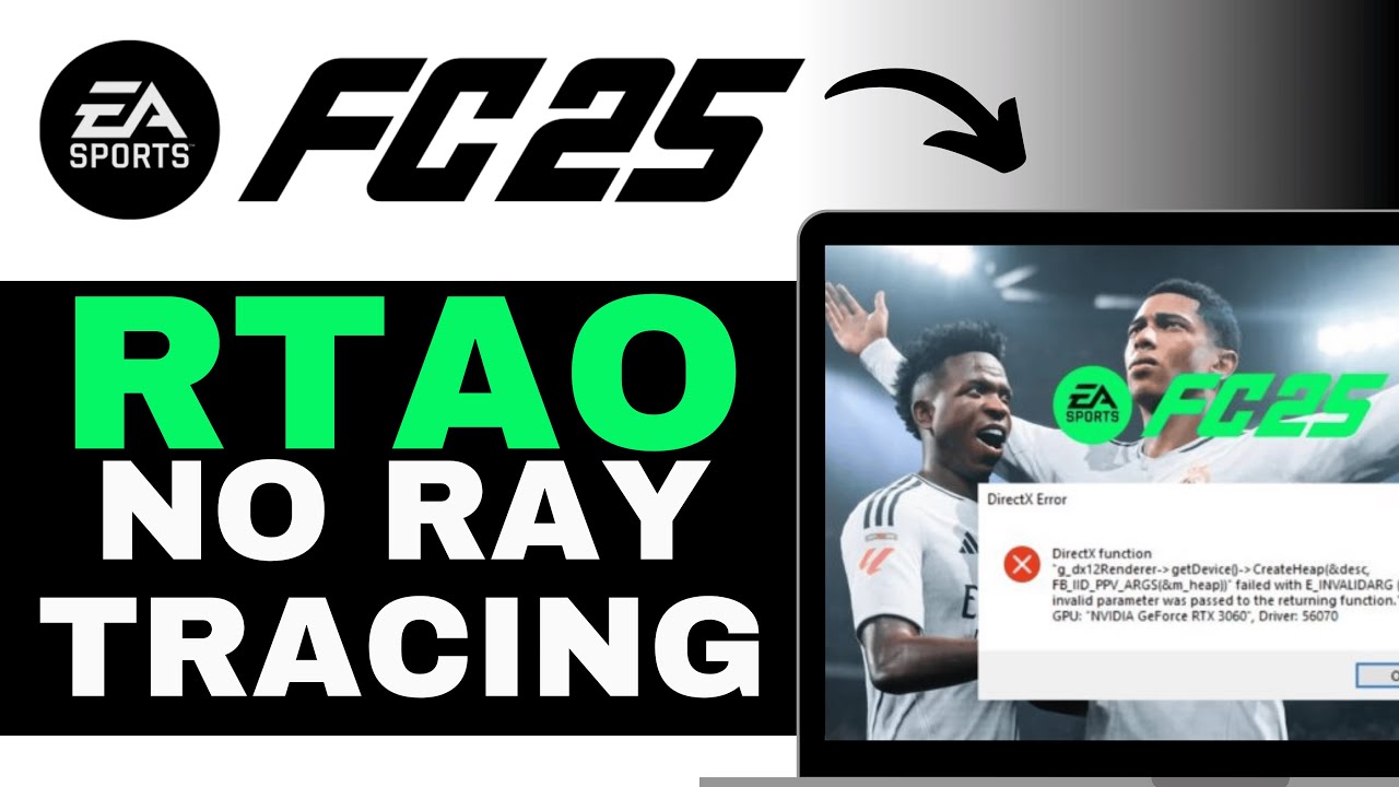 Fix EA FC 25 Trying To Enable RTAO Without Ray Tracing Enabled (2026)