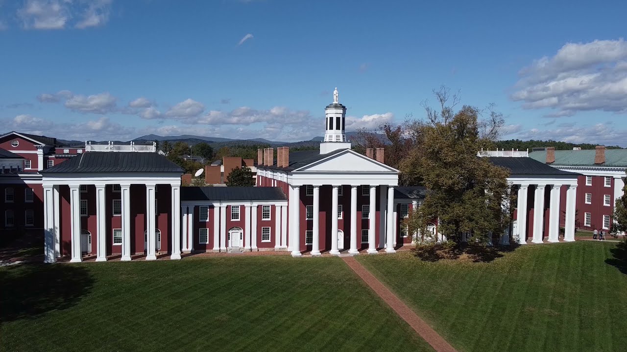 Washington and Lee, and Virginia Military Academy Drone Aerial