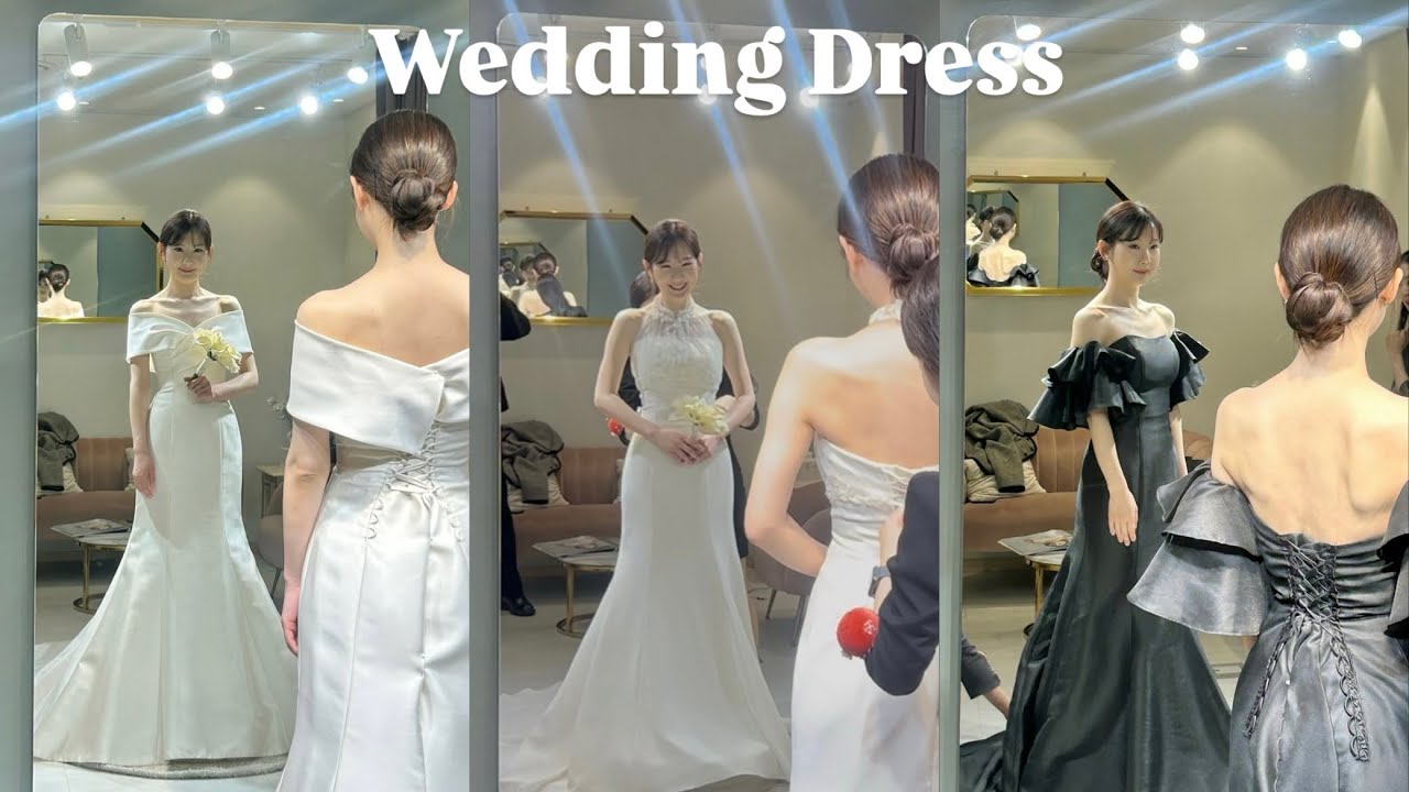 [Vlog] 웨딩 브이로그💍 l 웨딩촬영 드레스셀렉 l  웨딩촬영 드레스 가봉 l 웨딩촬영 드레스 고르는 꿀팁✔️ l 브라이드영 l 서울 돈까스 맛집 카츠바이콘반