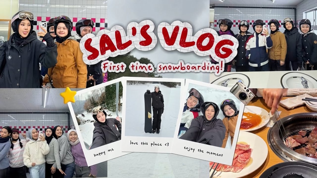 Sal’s Vlog #4! | WINTER TRIP KE OSORAKAN SNOW PARK!!