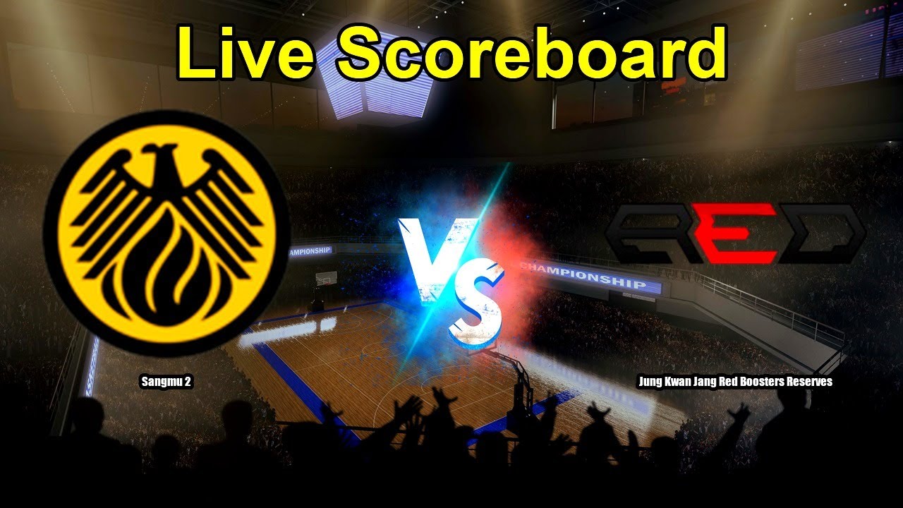 Sangmu 2 vs Jung Kwan Jang Red Boosters Reserves Live Score - South Korea D-league