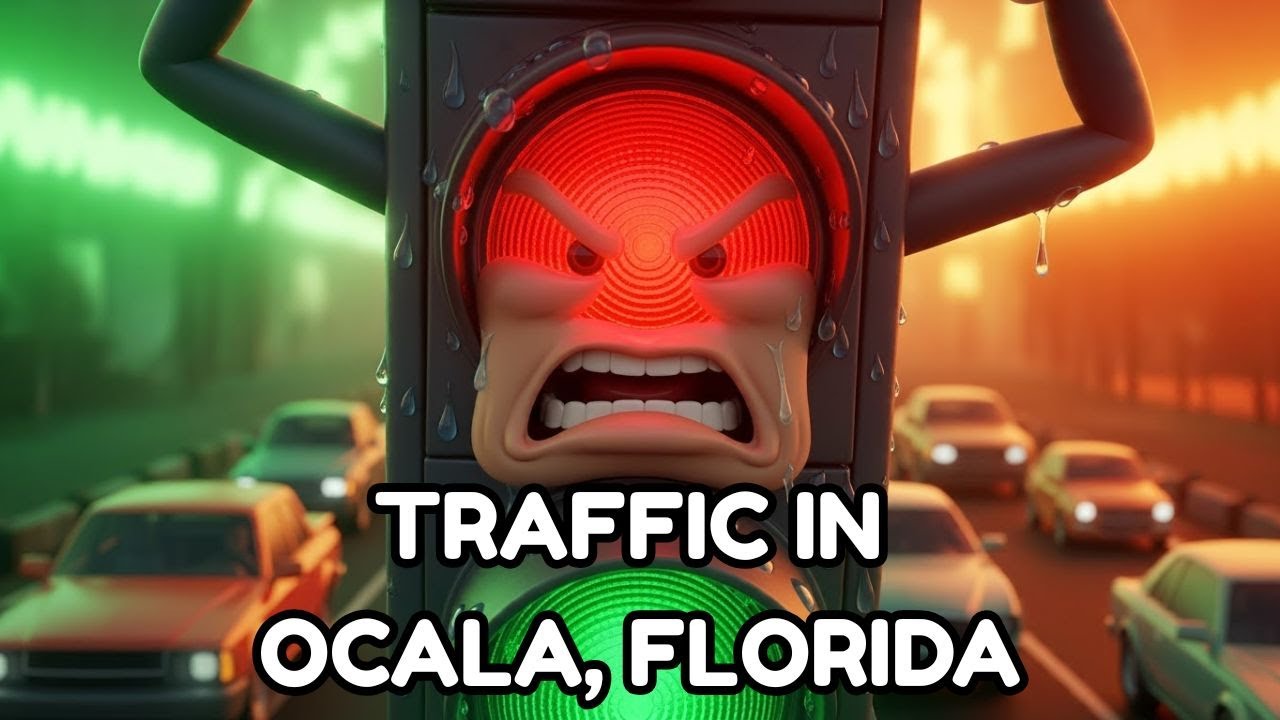 RUCH DROGOWY W OCALA NA FLORYDZIE - Już nie jest SLOWCALA!