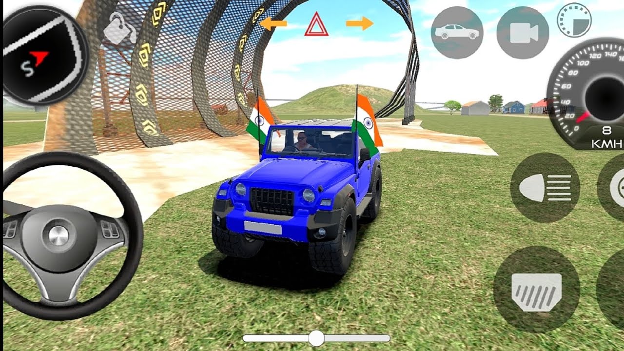 Modified Mahindra Thar😈Games:Indian Blue  Thar (Gadi Wala Games) Car Game Android Game - #2026