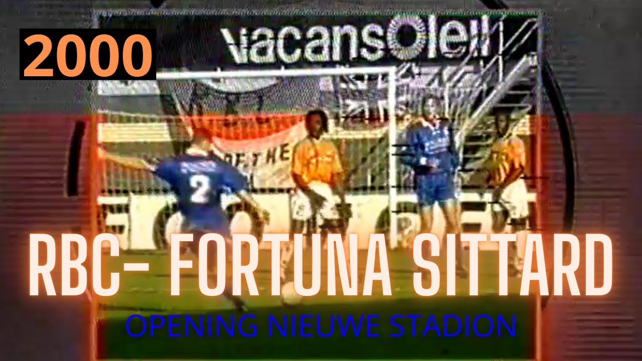 Opening nieuwe stadion | STUDIO SPORT | RBC vs Fortuna Sittard | 2000