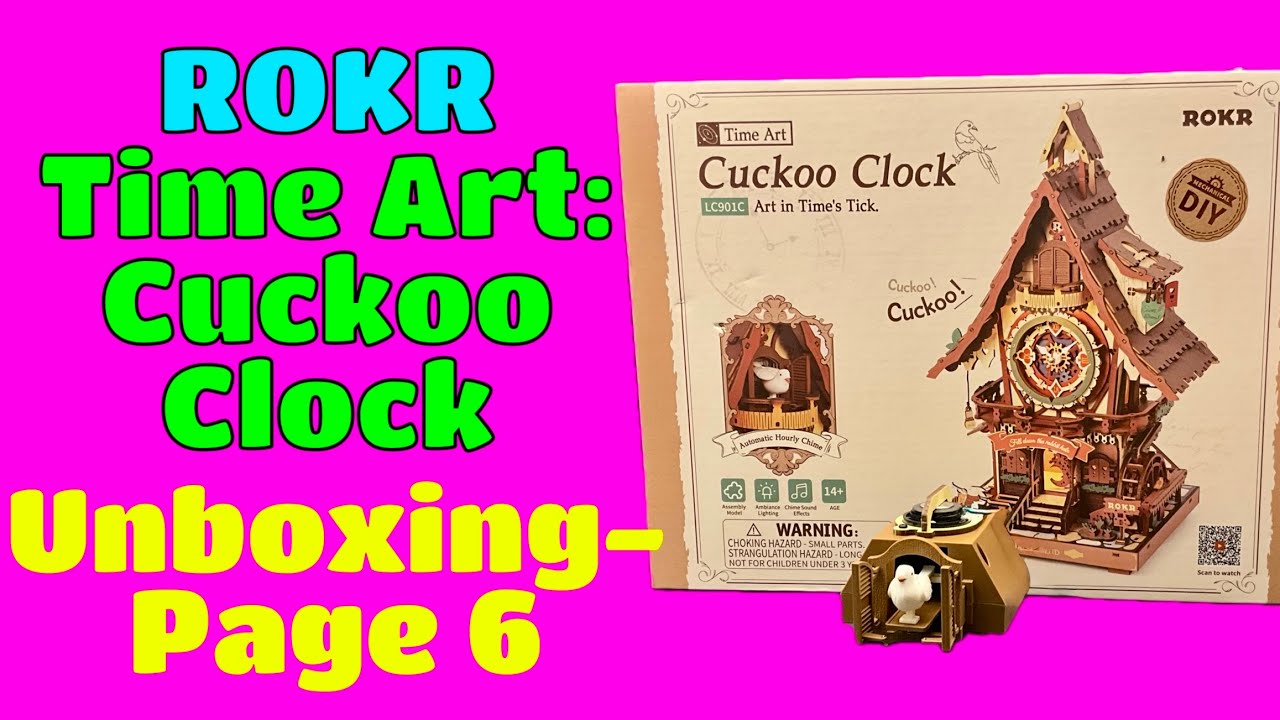 ROKR Time Art: Cuckoo Clock: Unboxing-Page 6