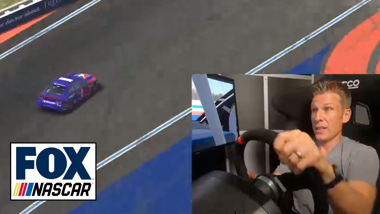 Jamie McMurray takes a lap around the 'Roval' | NASCAR on FOX