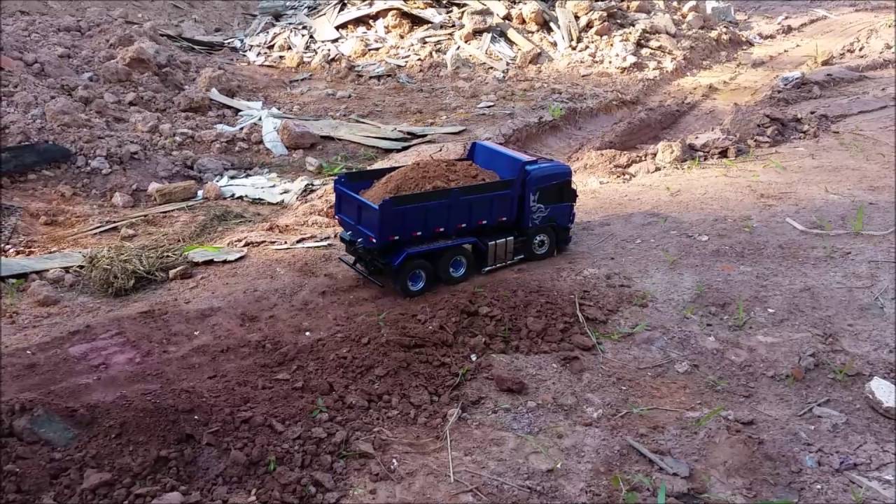 BRUTUS - SCANIA P470 BASCULANTE HIDRAULICO RC 1/14