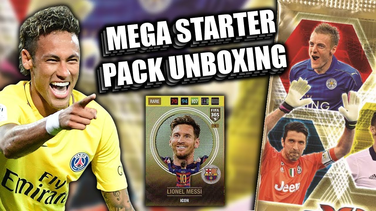 PANINI FIFA 365 MEGA STARTER PACK UNBOXING OPENING