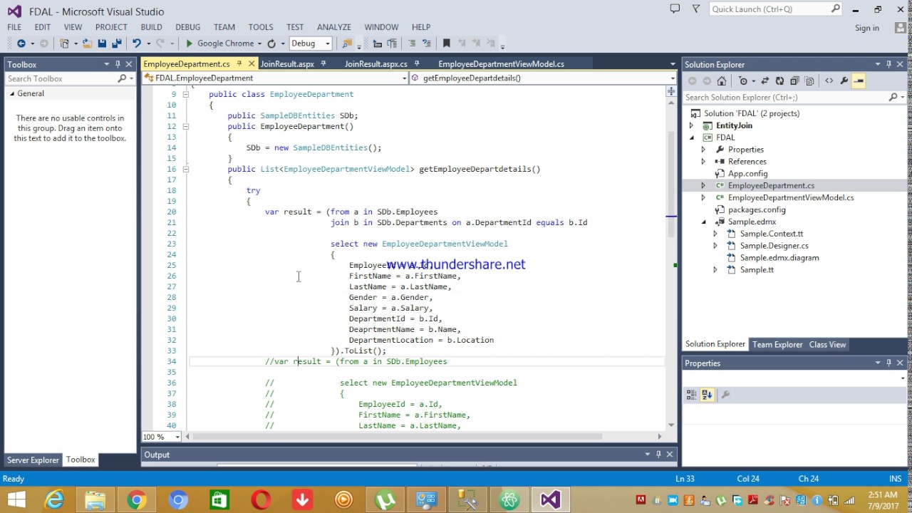 Join in Entity Framework
