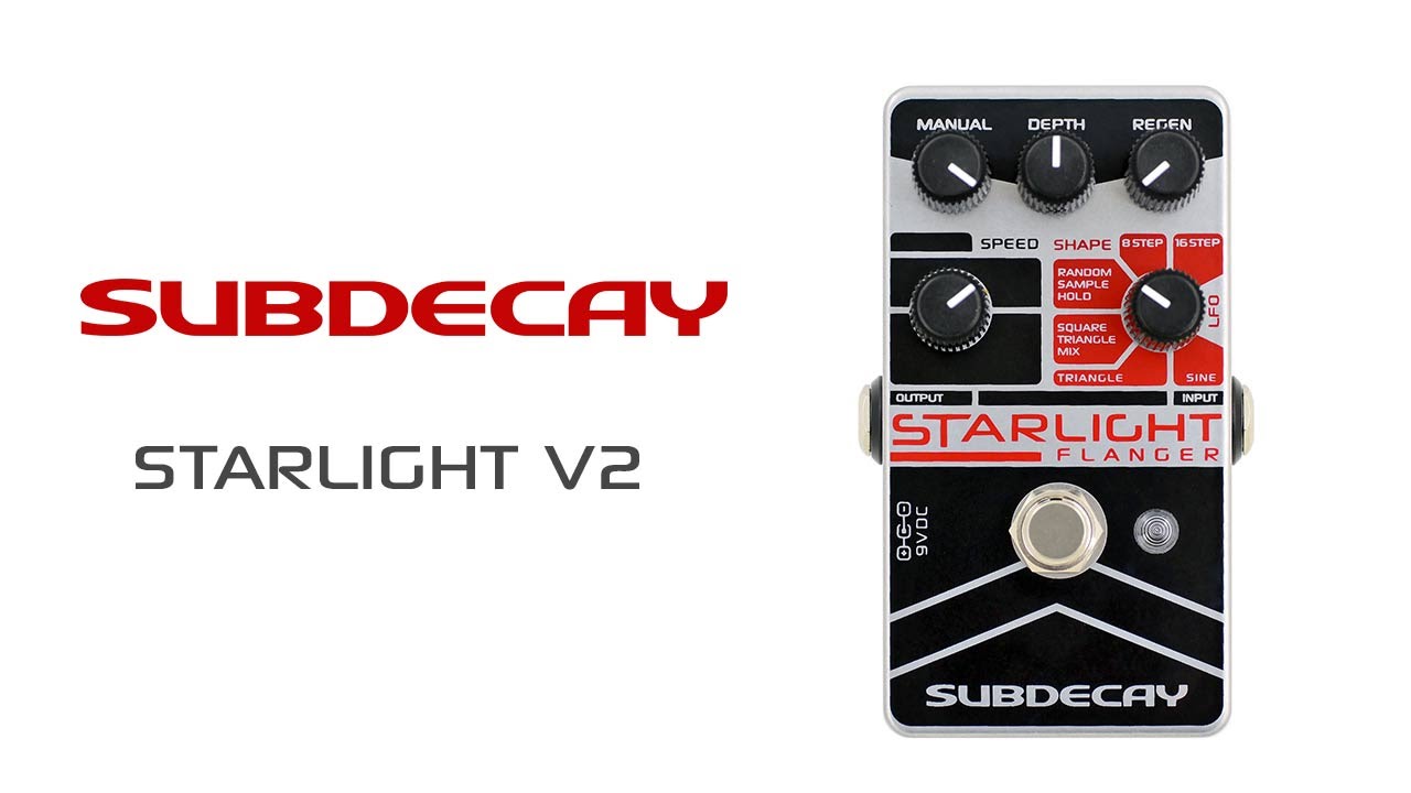 Subdecay Starlight v2 - Knob demo