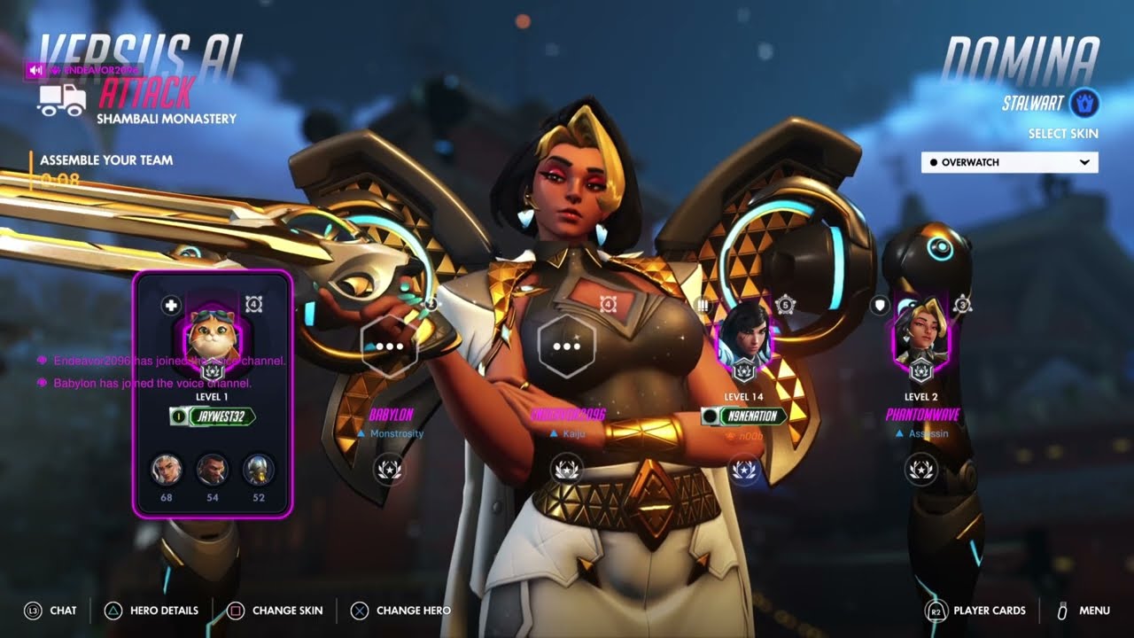 Overwatch - Domina Gameplay 2 