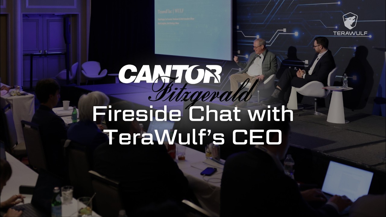 Fireside Chat with TeraWulf CEO Paul Prager | Cantor 2026