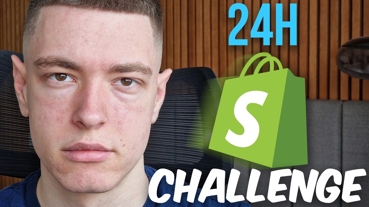 I Tried Shopify Dropshipping For 24H (Realistic Results)
