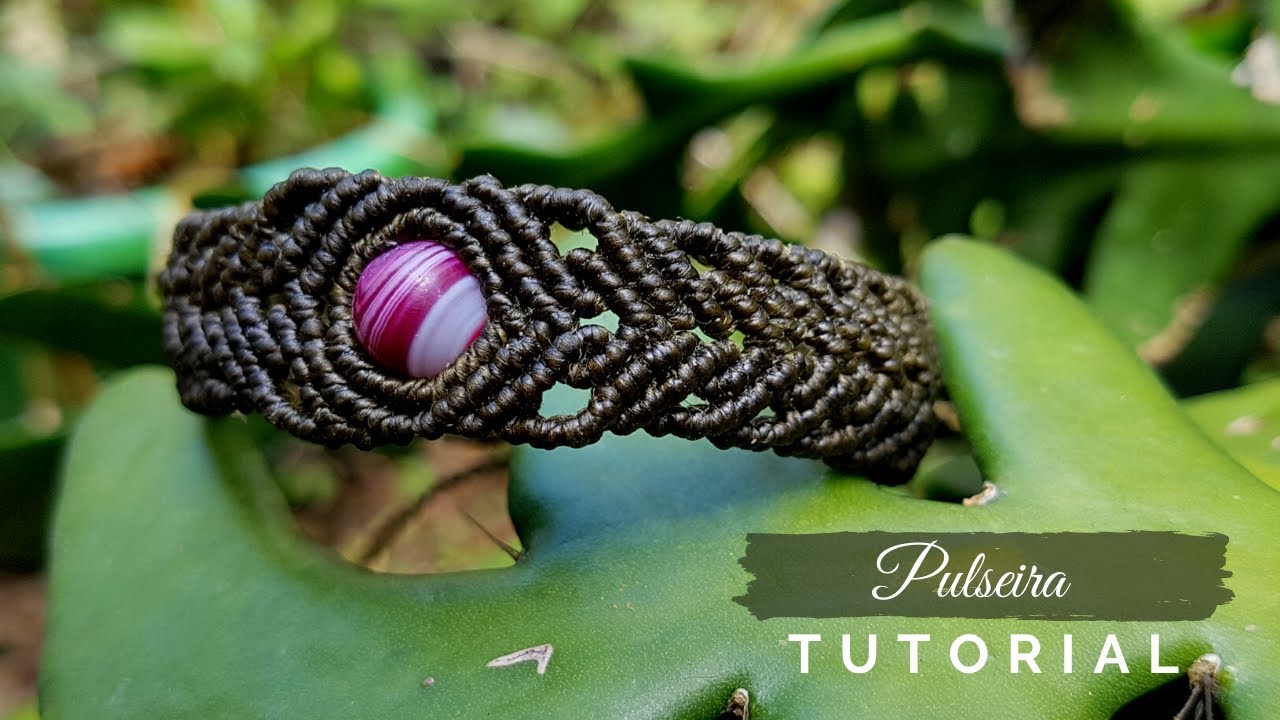 Dede Tutoriais | Pulseira com esfera #364