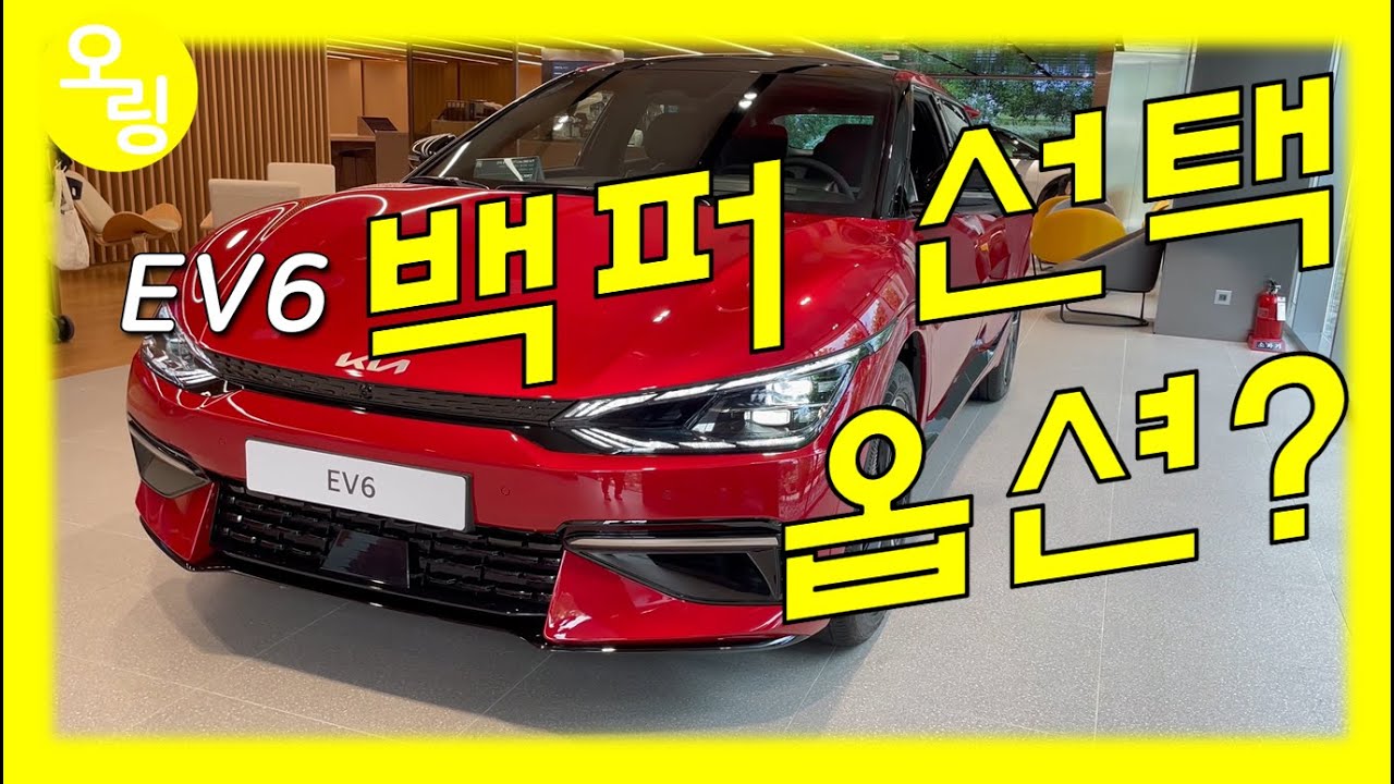 기아 EV6! 이 옵션 나만 안한건 아니지?