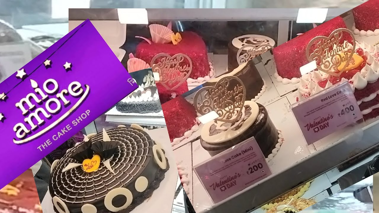 Mio amore cake l valentine's day special cake l The cake shop l with price list 2024 l Newtown l