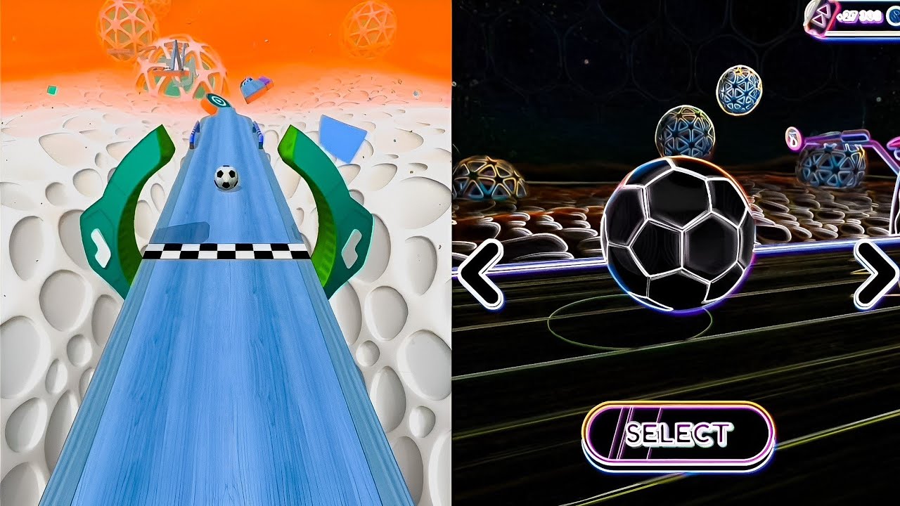 Going Balls Vs Video Reverse Gameplay SpeedRun #1031