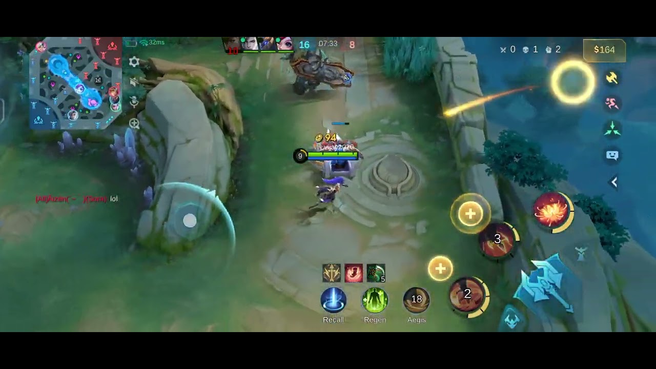 Last 60 sec entered god mode - JK - hanabi mlbb gameplay 