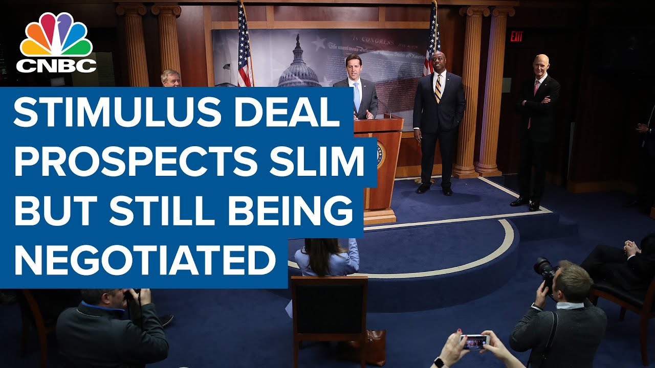 While prospects of a stimulus deal remain slim, negotiators still work on it ahead of the election