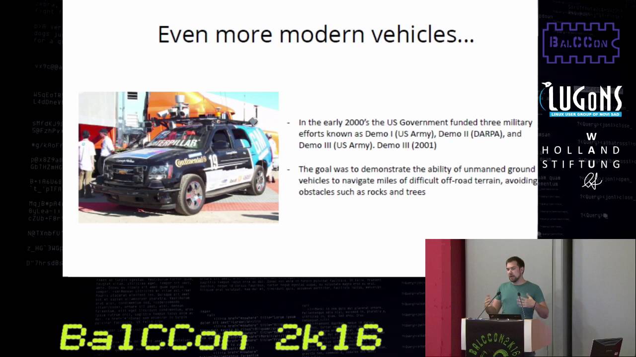 BalCCon2k16 - Nemanja Stefanovic - Autonomous vehicles   Present or the future