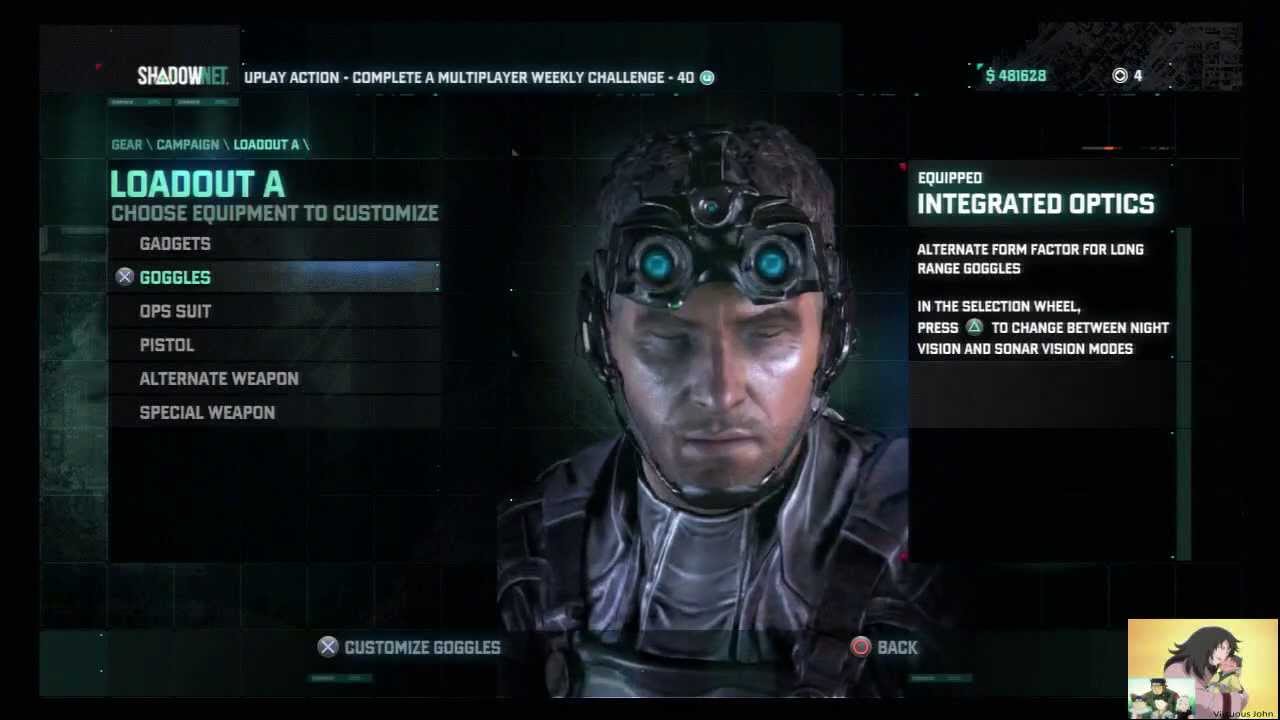 Splinter Cell: Blacklist | Customization Options