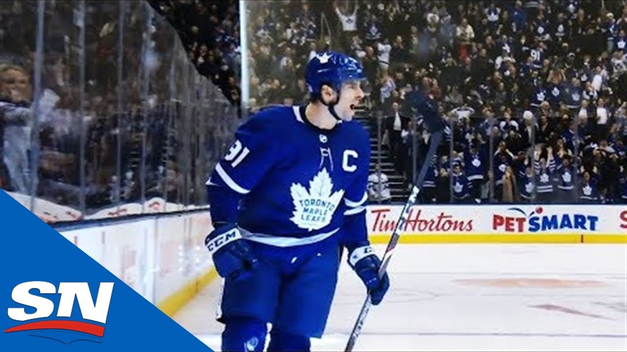 Mitch Marner Feeds John Tavares For Maple Leafs Overtime Goal