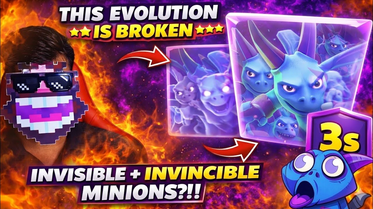 Buy or Not Evo Minion Horde 💔 #clashroyale #newevolution #evolutionminionhorde