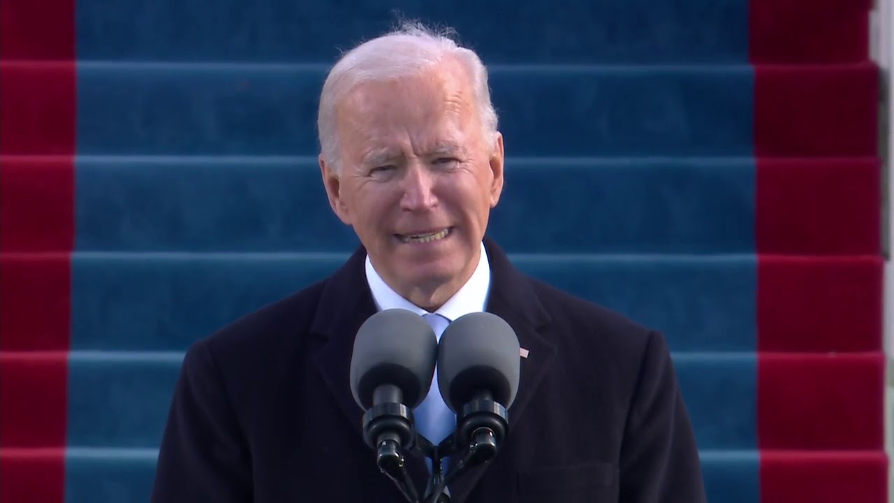 Watch President Joe Biden&rsquo;s inauguration speech