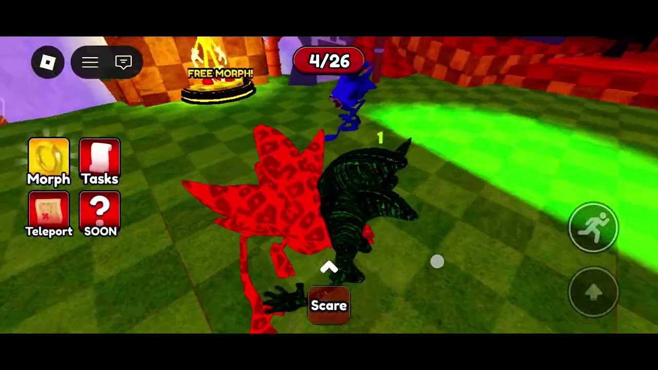 Playing a shin sonic game with my friend but in the end my friend leaves from the game
