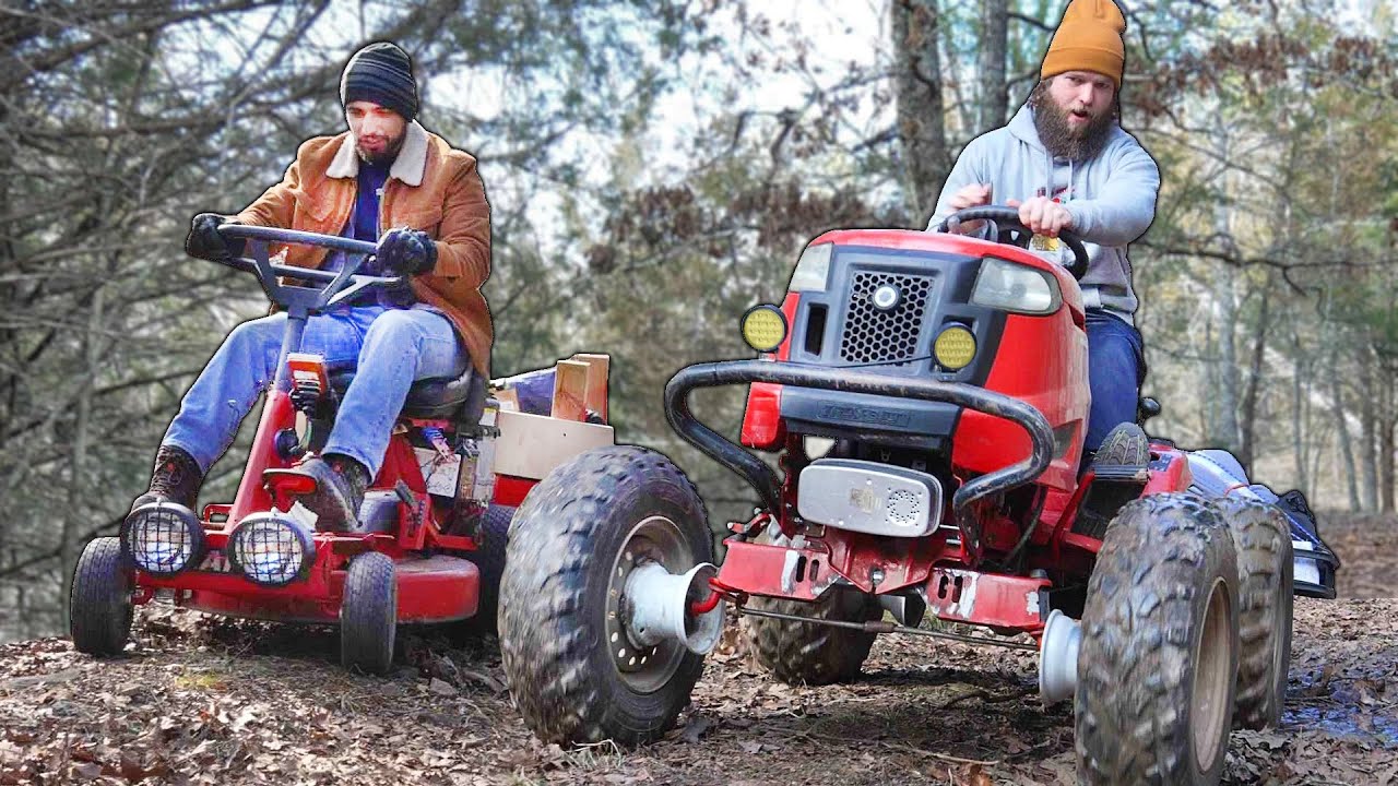 1v1 Off-Road Lawnmower Challenge