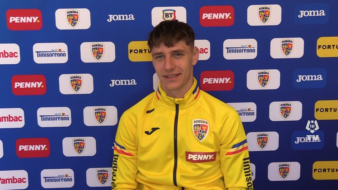 U21 | Marius Corbu, drumul de la suporterul din Cădărești, Bacău, la tricolorul cu vis de EURO