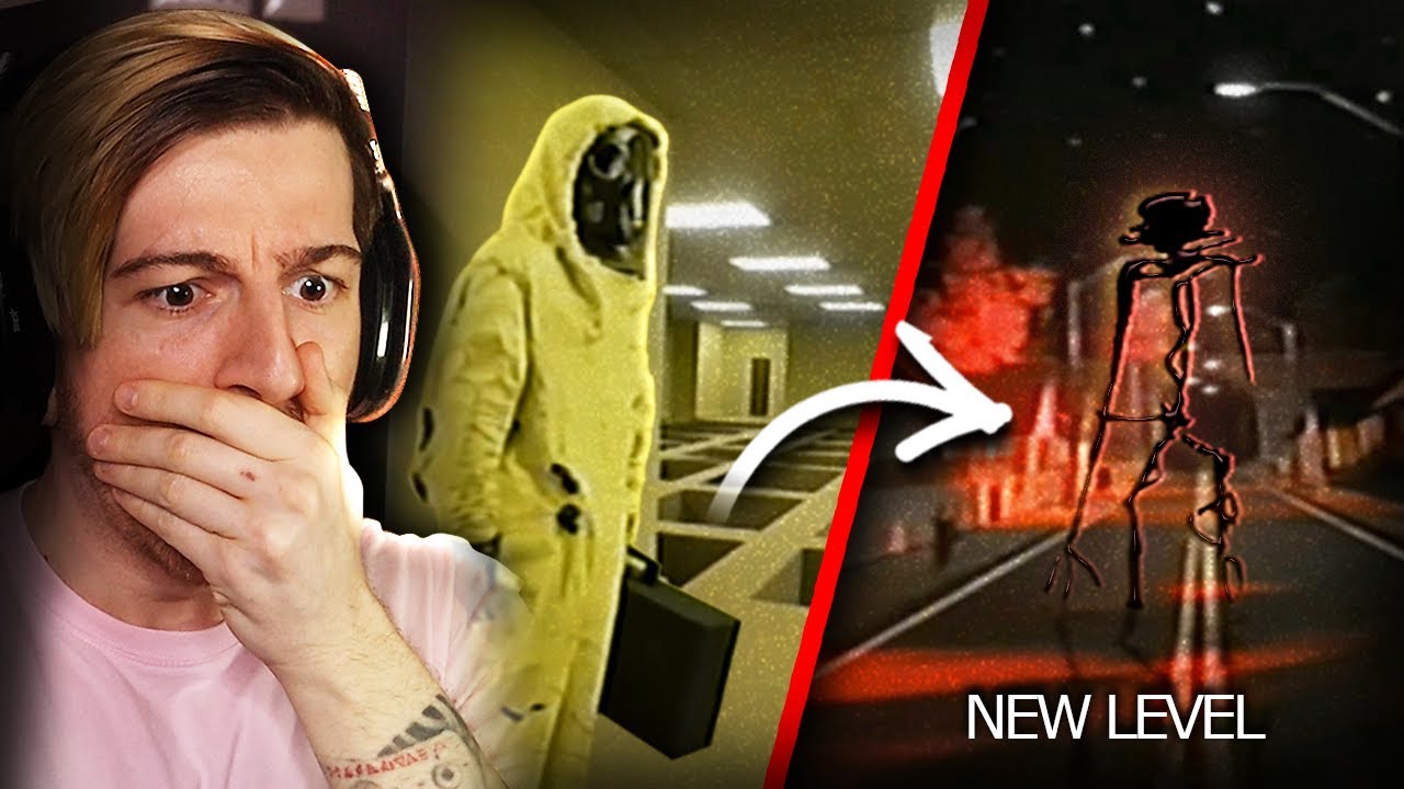 NEW BACKROOMS LEVEL!? THERE'S AN ENTITY HERE.. | The Backrooms (Pitfall Reaction)