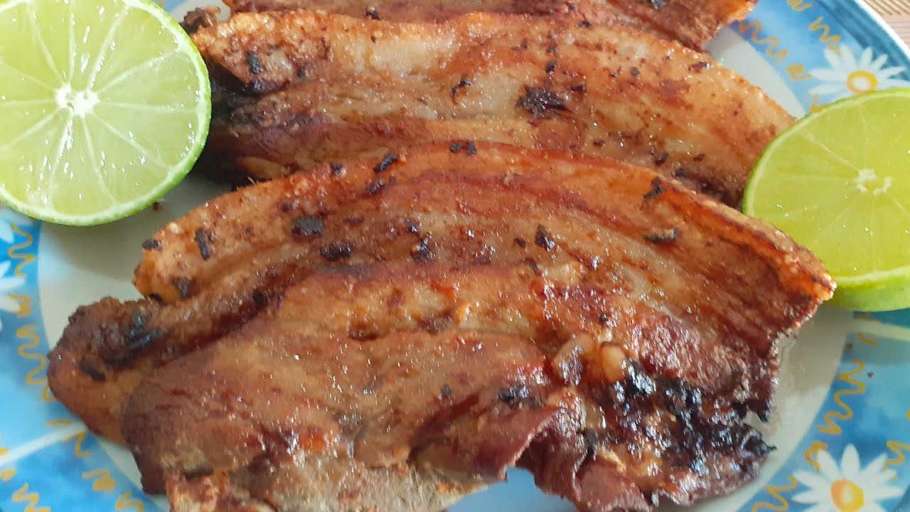PANCETA SUÍNA NA AIRFRYER! SUCULENTA E DELICIOSA!