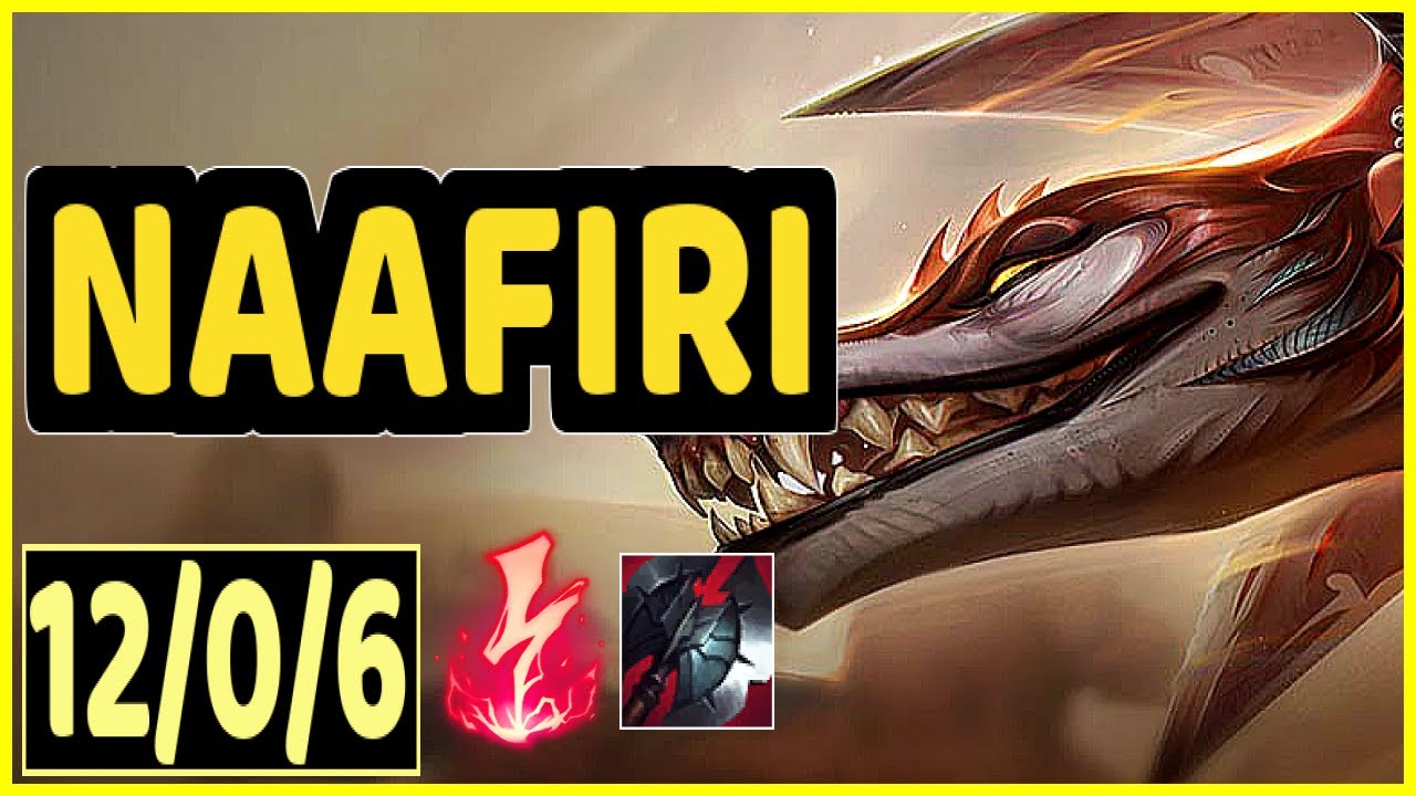 NAAFIRI VS TALON - 12/0/6 KDA JUNGLE GAMEPLAY