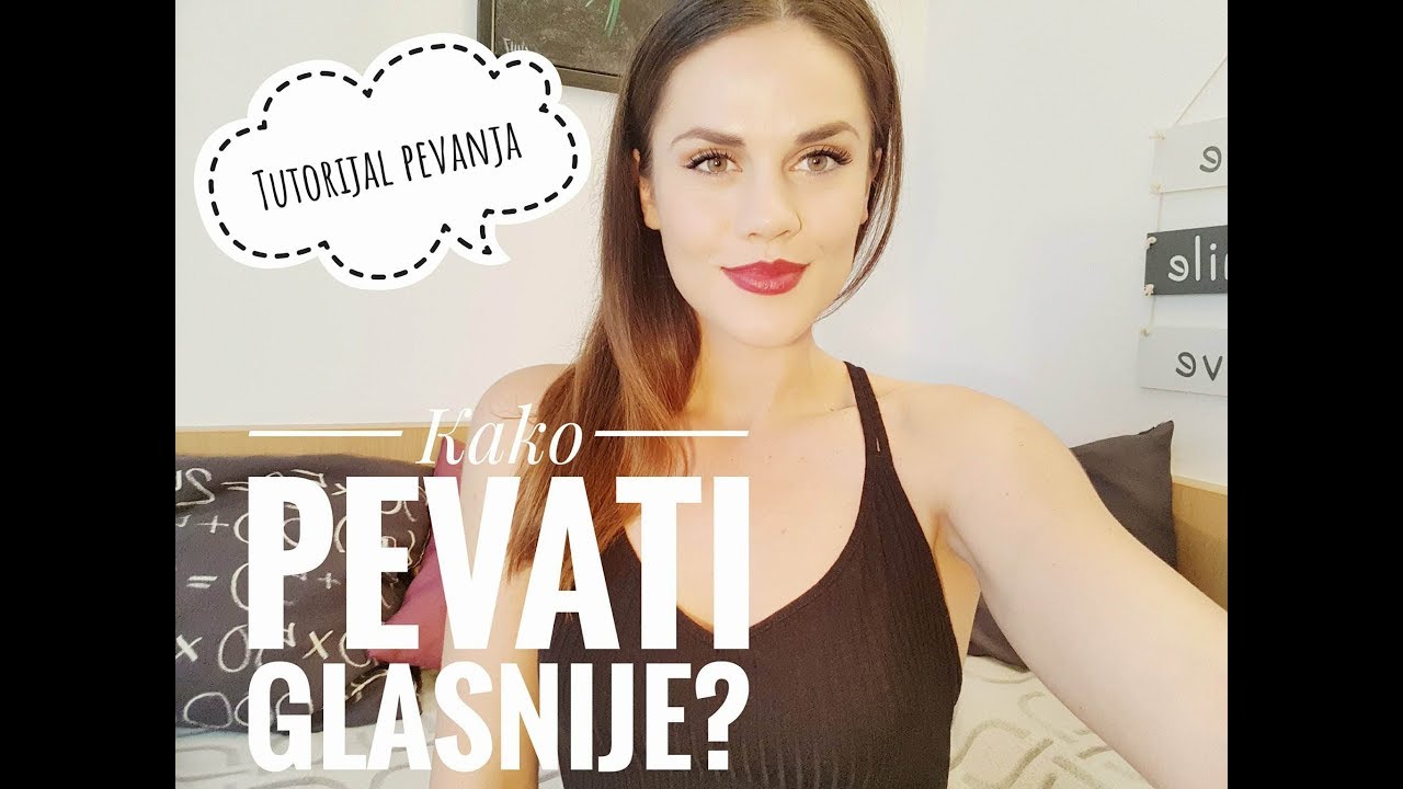 Tutorijal pevanja - Kako pevati glasnije? - Katarina Kovacevic