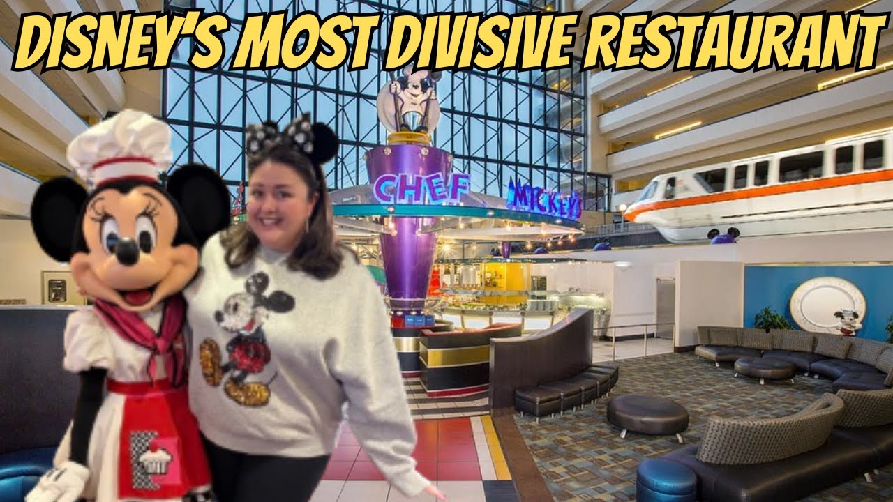 Обзор завтрака с персонажами мультфильма «Шеф-повар Микки» в отеле Disney's Contemporary Resort.