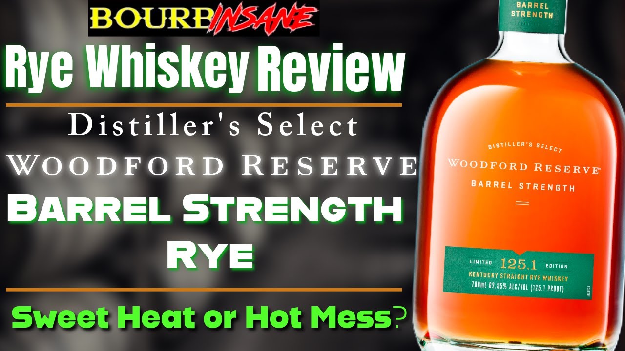 Обзор ржаного виски Woodford Reserve Barrel Strength — лучше, чем старый Forester Barrel Strength?