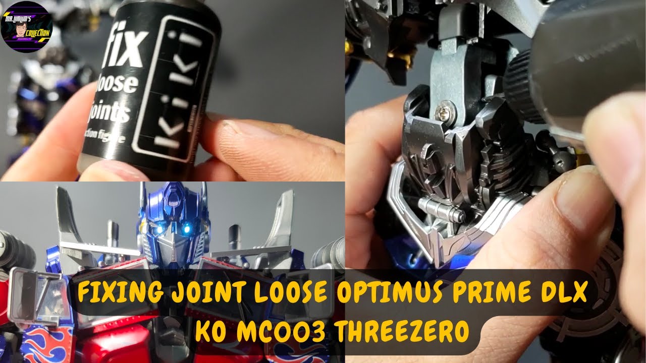 DLX Optimus Prime MC 003 Muscle Club Threezero KiKi Fix Joint Loose