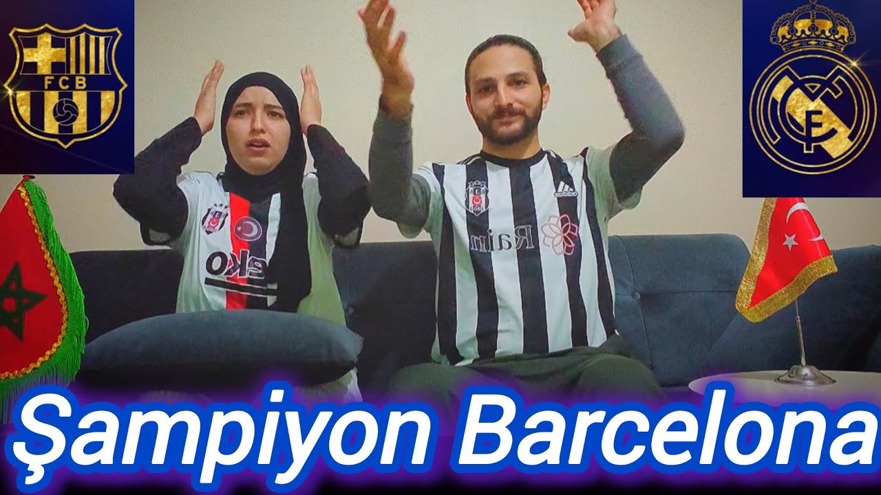 Barcelona 3-2 Real Madrid #tepki #reaction #reaccion 