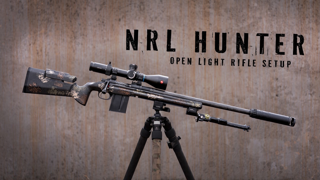 Легкая винтовка NRL Hunter Open — выбор охотников на крупную дичь на Западе.