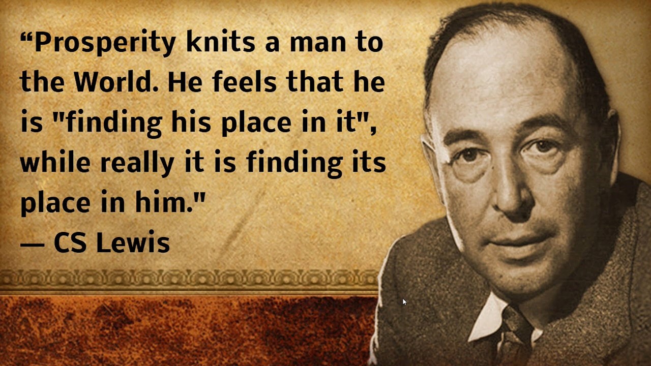 Finding Your Place in the World? Think Again | C.S. Lewis Insight