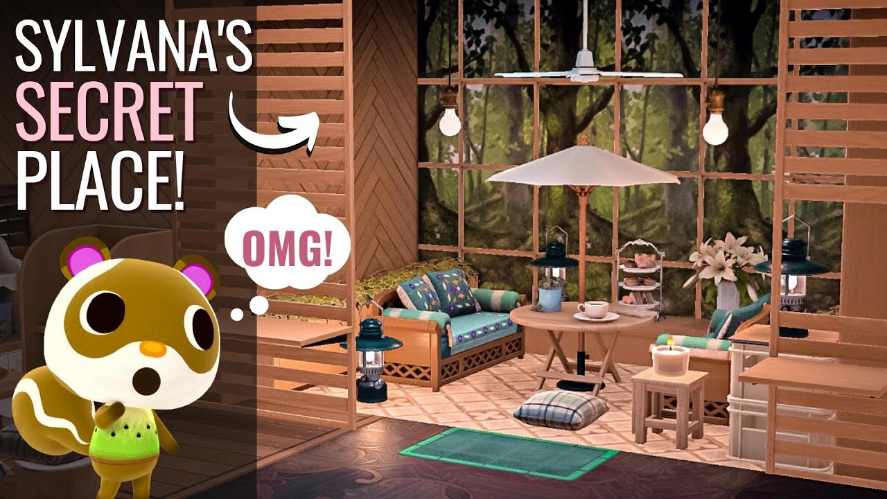 Building the CUTEST patio for Sylvana | ACNH Speed Build | Animal Crossing New Horizons